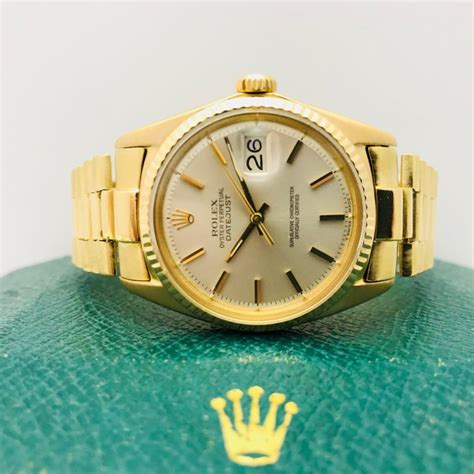 rolex hombre oro amarillo